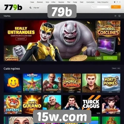 Comparativo entre 79b e outros sites de jogos